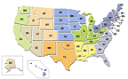 United States map